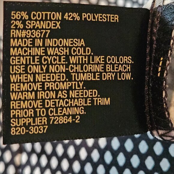 Worthington, black and white lattice, pencil skirt new with tags - Picture 6 of 9